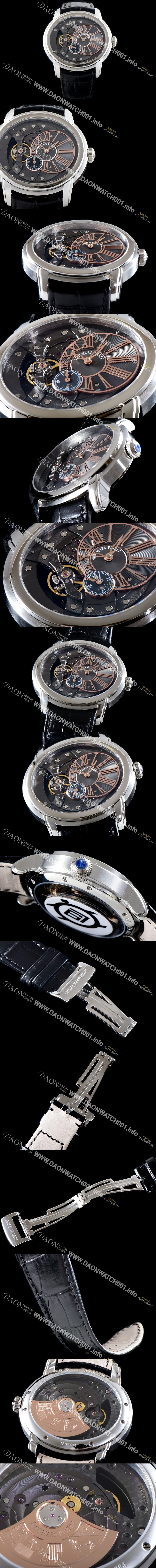 미러급 오데마피게 남성용 밀레어리 컬렉션 15350ST.OO.D002CR.01