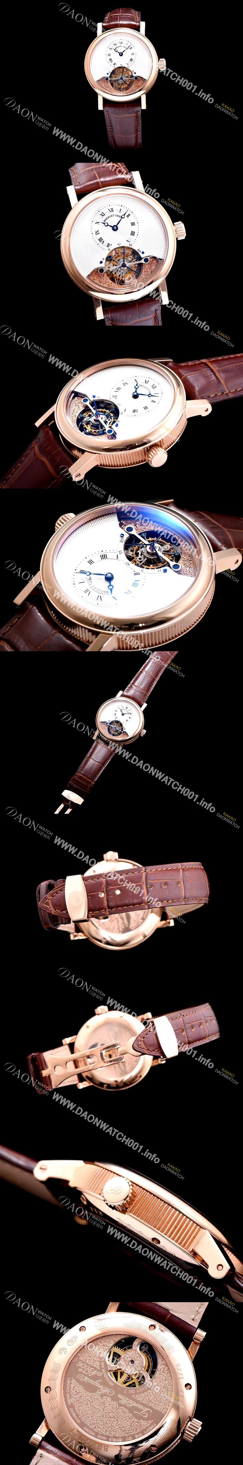 미러급 브레게 남성용 클래식 그랜드 컴플리케이션 투어빌론 무브먼트 BRG4210 Ⅳ