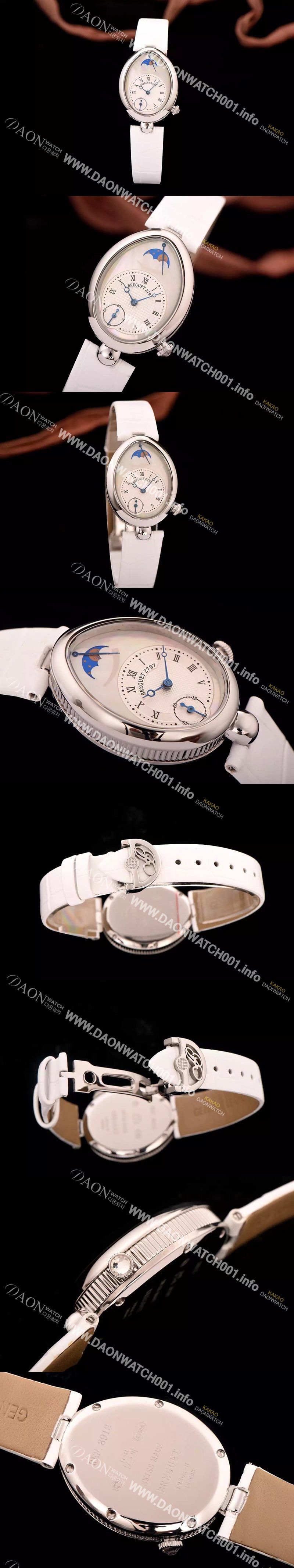 미러급 브레게 여성용 헤리티지 2797 시리즈 쿼츠 화이트다이얼 BRG4230 Ⅳ