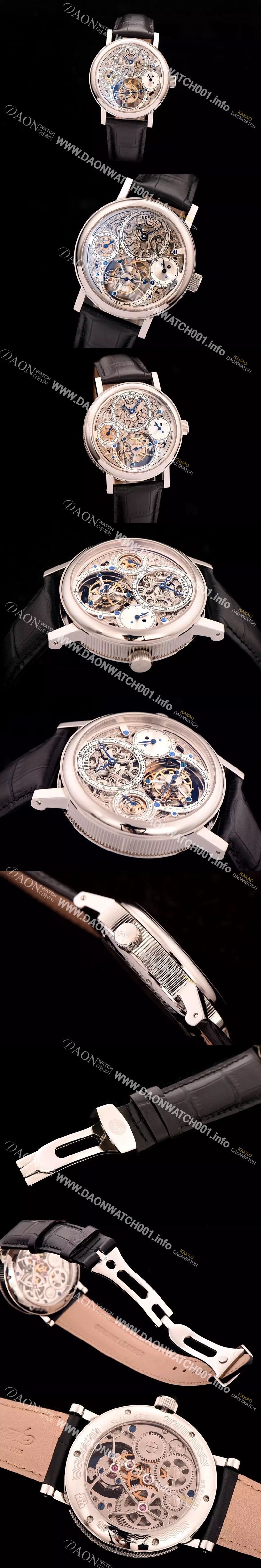 미러급 브레게 남성용 VIP타입 리얼 뚜르비용!!클래식 그랜드 컴플리케이션 3755PR/1E/9V6 스켈레톤 다이얼 투어빌론 탑재 무브먼 BRG0444 Ⅳ