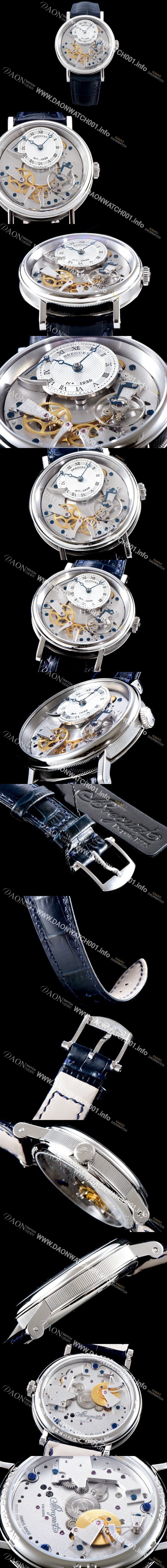 미러급 브레게 남성용 최고의 퀄리티 완벽한 싱크로율 트레디션 7097BB/G1/9WU 신형 스켈레톤 다이얼 오토매틱 무브먼트 BRG0415 Ⅳ