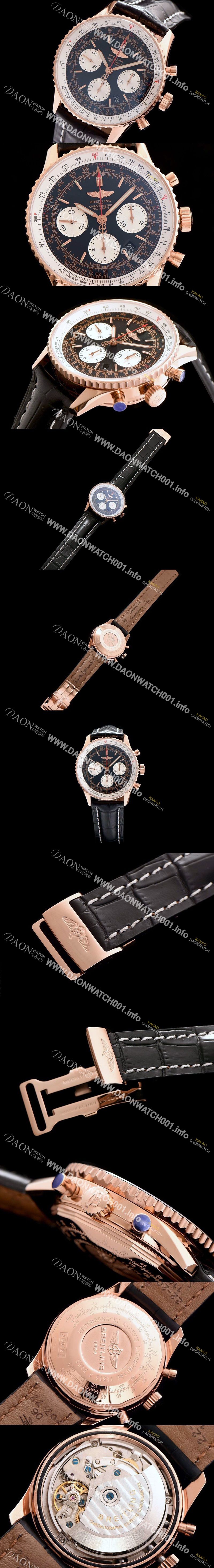 미러급 브라이틀링 남성용 네비타이머 크로노그래프 BRE0403 Ⅳ