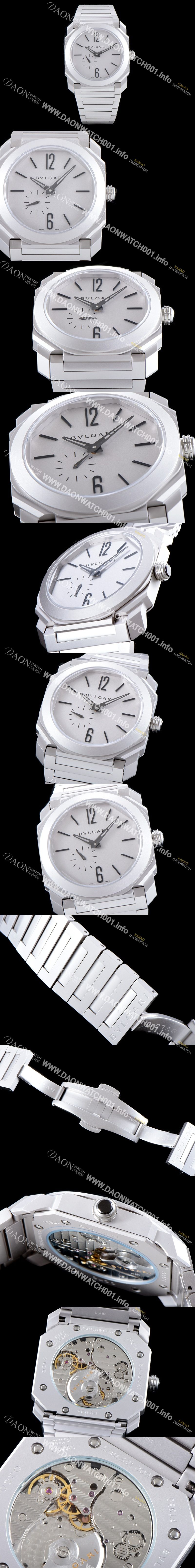 미러급 불가리 남성용 2018년 출시 불가리신상 MD추천모델! 옥토 피니씨모 오토매틱 100% 티타늄소재 BVL4310 Ⅳ