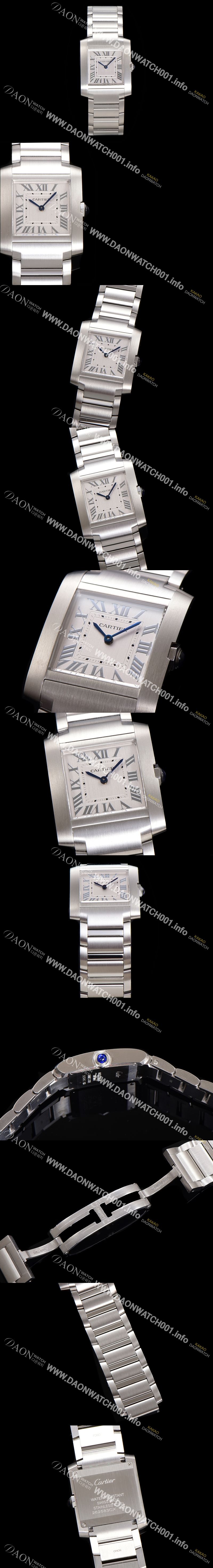 미러급 까르띠에 남성용 신상 UP! 탱크 WSTA0074