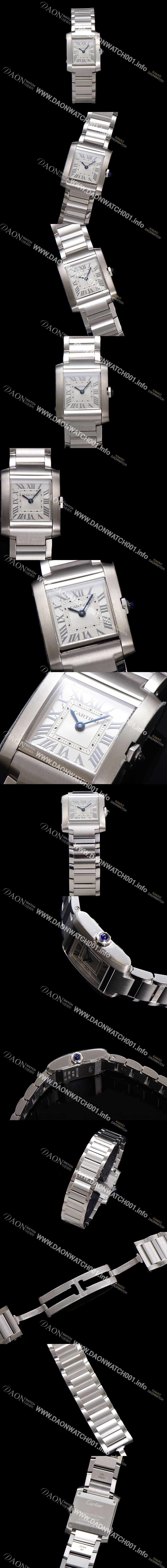 미러급 까르띠에 여성용 신상 UP! 탱크 WSTA0065