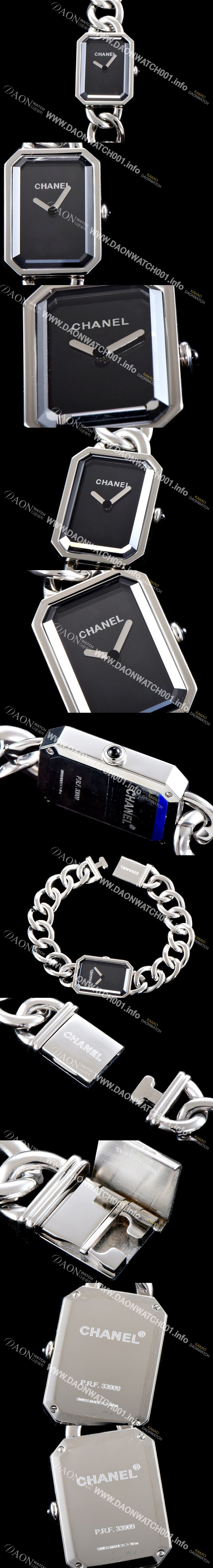 미러급 샤넬 여성용 프리미에르 H3250 신제품!! 블랙 다이얼 스위스 쿼츠 무브먼트 CHA0400 Ⅳ