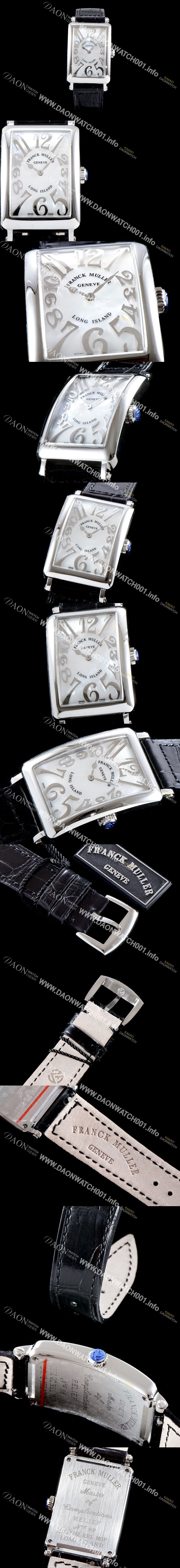 미러급 프랭크뮬러 여성용 롱아일렌드 952 QZ REL 컬력션 화이트 마더 오브 펄 다이얼 스위스 쿼츠 무브먼트 FRA0412 Ⅳ