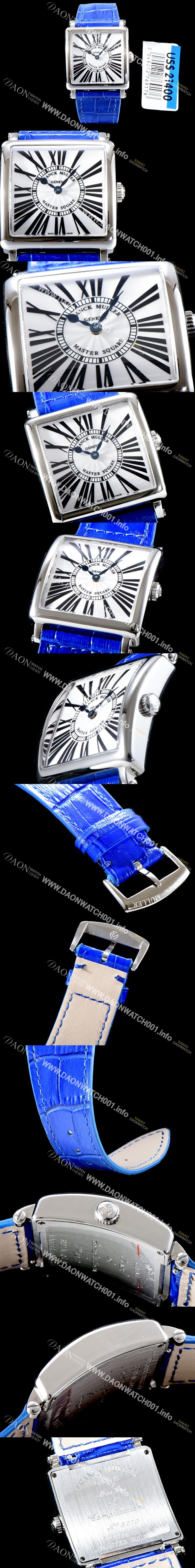 미러급 프랭크뮬러 여성용 마스터 스퀘어6002 L QZ V 화이트 다이얼 스위스 정품 쿼츠 무브먼 FRA4401 Ⅳ