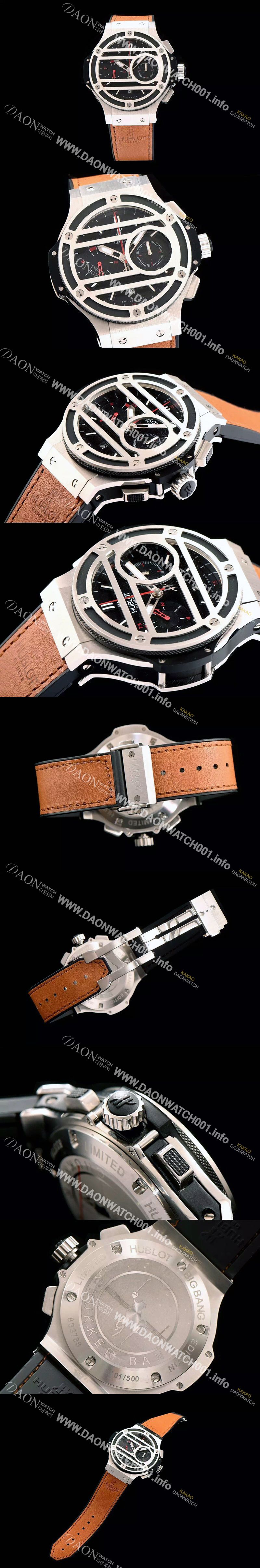 미러급 휴블렛 남성용 빅뱅 블랙 다이얼 오토매틱 무브먼트 HUB0403 Ⅳ