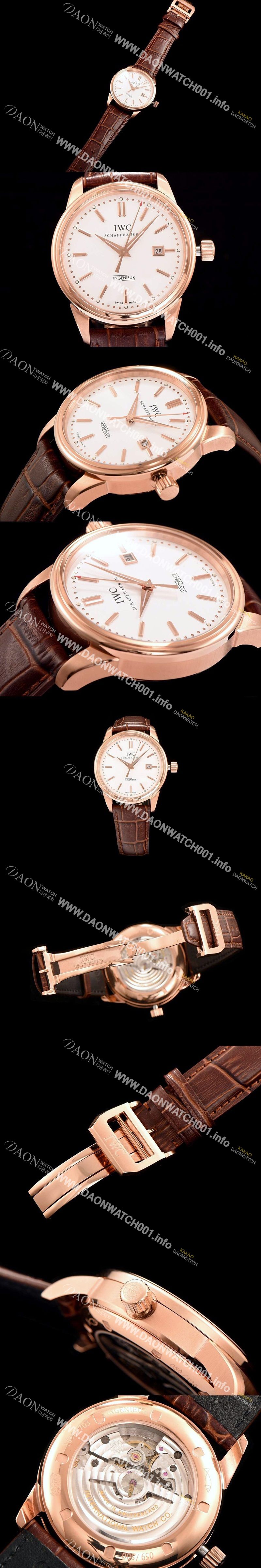 미러급 아이더블유씨 남성용 인게뉴어 화이트 다이얼 오토매틱 무브먼트 IWC0251 Ⅳ