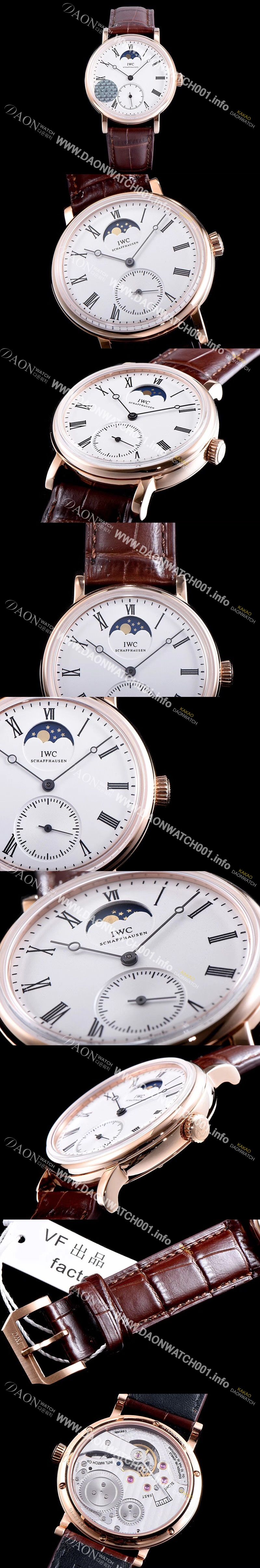 미러급 아이더블유씨 남성용 빈티지컬렉션 IW544804 문페이즈 핸즈와인딩 IWC0420 Ⅳ