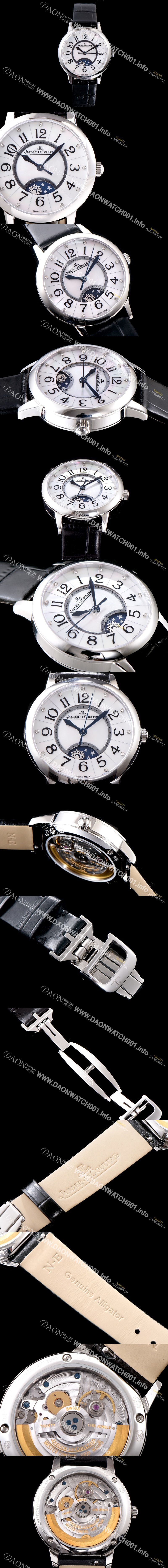 미러급 예거르꿀르뜨 남성용 랑데부 나잇&데이 3468490 레이디 워치 문페이즈 자개 다이얼 오토매틱 무브먼트 JAG0420 Ⅳ