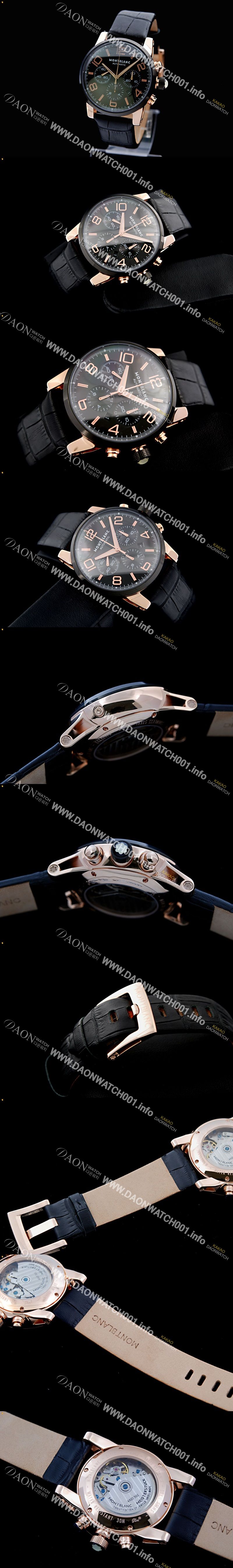 미러급 몽블랑 남성용 몽블랑 타임워커 크로노그래프 오토메틱 MON4201 Ⅳ