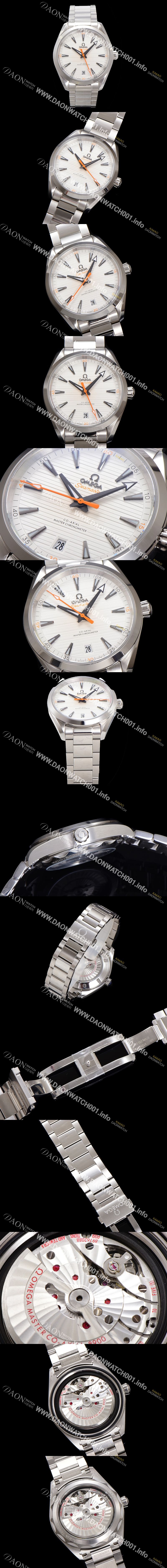 미러급 오메가 남성용 씨마스터 220.10.41.21.02.001 아쿠아테라 코-액시얼 41mm 오토매틱 Cal.8900 타입 실버 다이얼 omg20233 Ⅳ