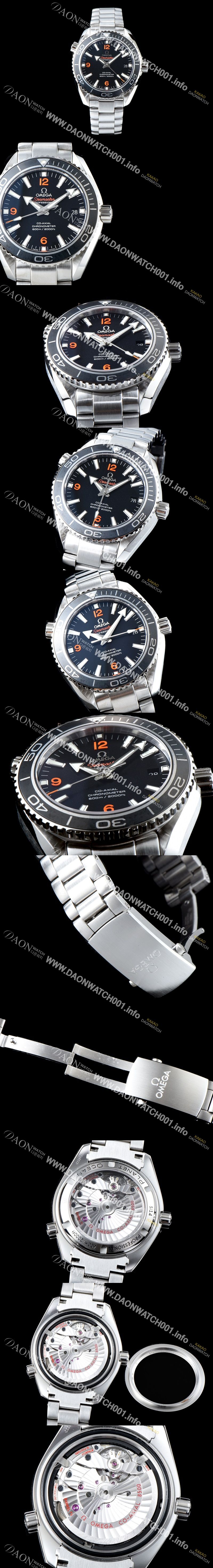 미러급 오메가 남성용 시마스터 플래닛 오션 프로패셔널 세라믹 베젤 45mm 오토매틱 무브먼트 OMG0300 Ⅳ