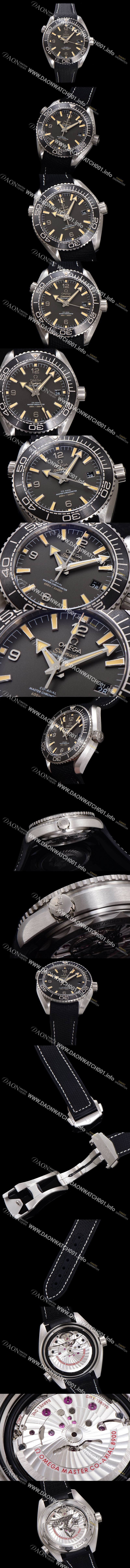미러급 오메가 남성용 씨마스터 신제품 215.32.44.21.01.002 플래닛 오션 600m 코-액시얼 마스터 크로노미터 43.5mm 오토매틱 Cal.8900 타입 우레탄줄 딤그레이 다이얼 omg20252 Ⅳ