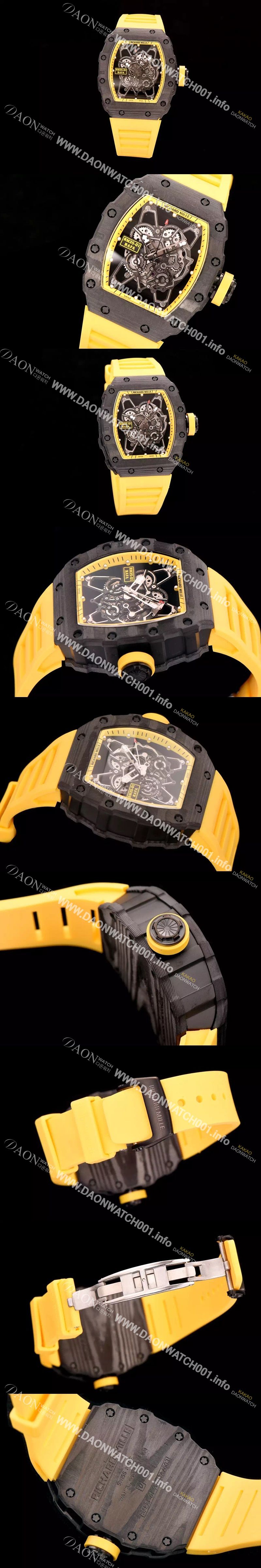 미러급 리차드밀레 남성용 RM35-01 오토매틱 스컬렌톤즈 Rm35 시리즈 RIC4212 Ⅳ