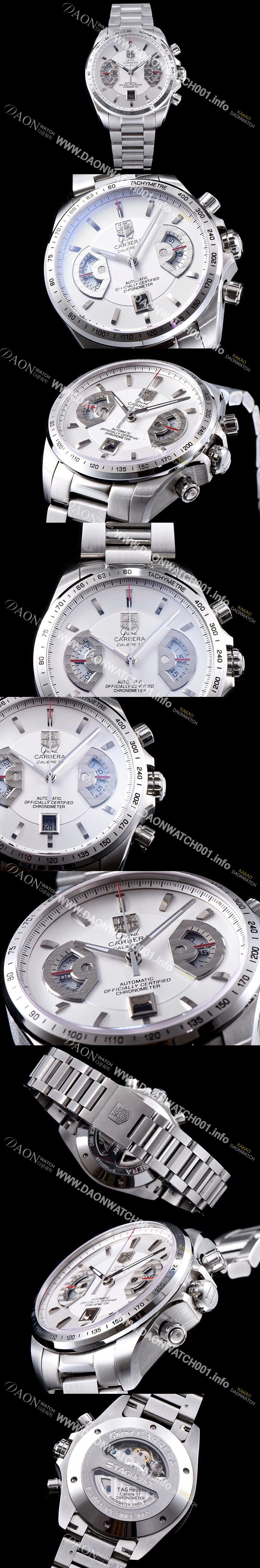 미러급 태그호이어 남성용 그렌드 카레라 칼리버 17 ASIA 7750 오토매틱 wa TAG4241 Ⅳ