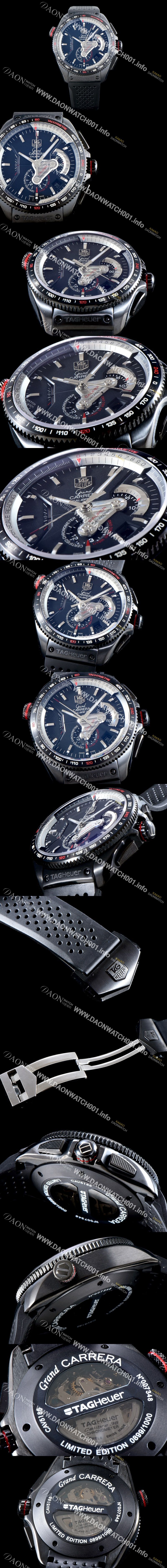 미러급 태그호이어 남성용 까레라 칼리버 36RS2 칼리퍼 크로노그래프 TAG4234 Ⅳ