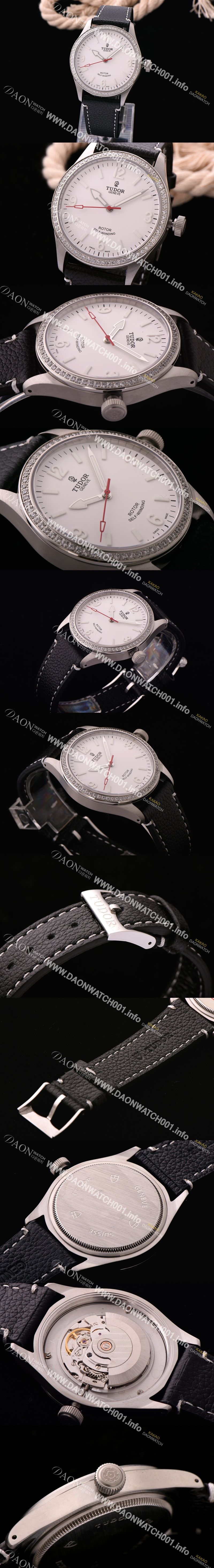 미러급 튜더 남성용 헤리티지 화이트 다이얼 오토매틱 무브먼트 TUD4245 Ⅳ