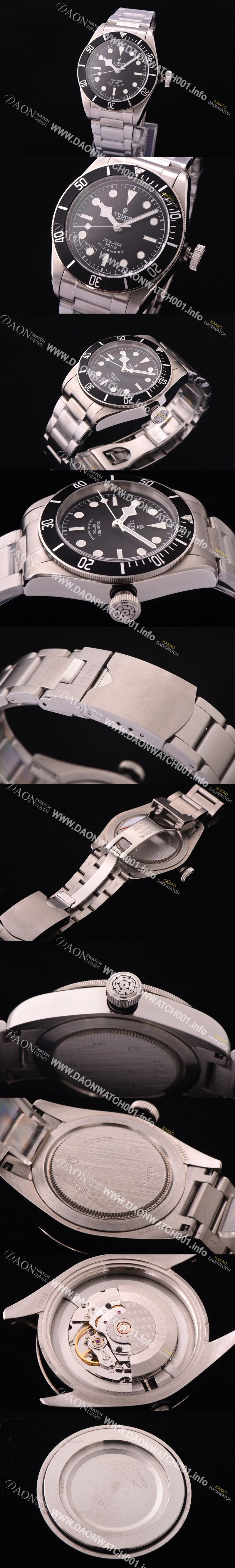 미러급 튜더 남성용 헤리티지 블랙베이 브레이슬릿 블랙다이얼 TUD4201 Ⅳ