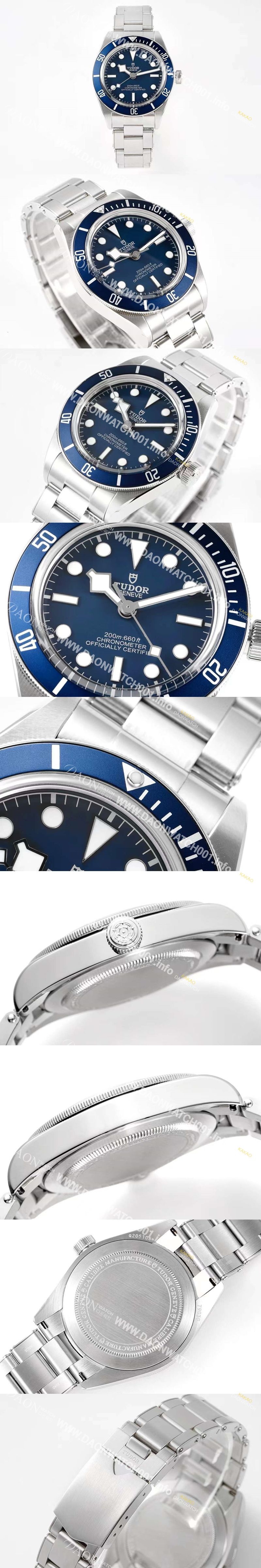 미러급 튜더 남성용 헤리티지 M79030b-0001 블랙 베이 39mm 피프티에이트 오토매틱 무브먼트 블루 다이얼 tud5124 Ⅳ