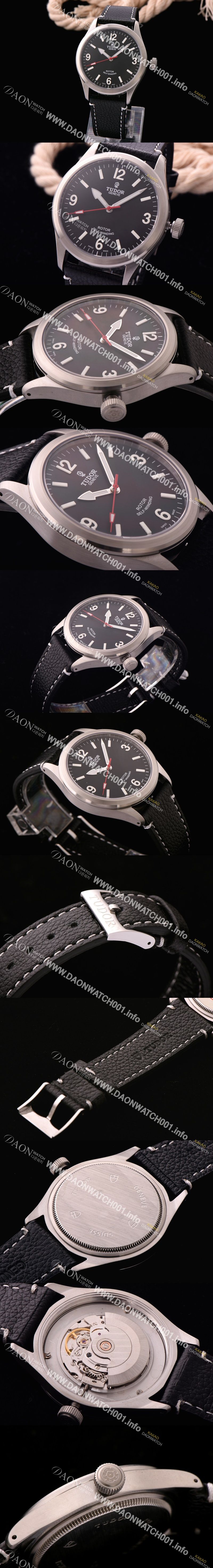 미러급 튜더 남성용 헤리티지 블랙 다이얼 오토매틱 무브먼트 TUD4220 Ⅳ