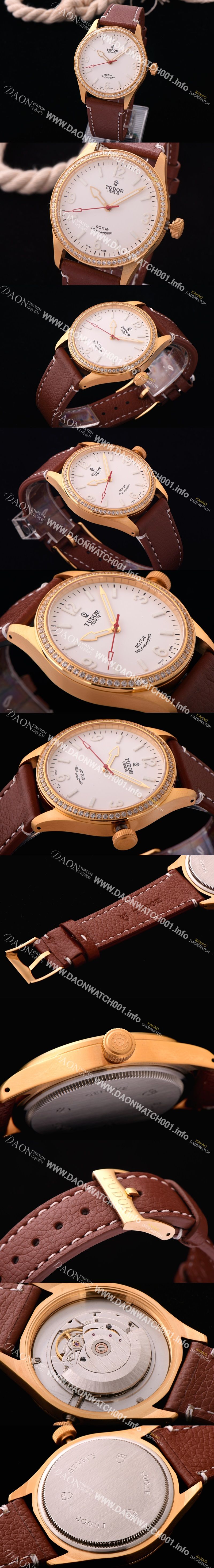 미러급 튜더 남성용 헤리티지 화이트 다이얼 오토매틱 무브먼트 TUD4210 Ⅳ