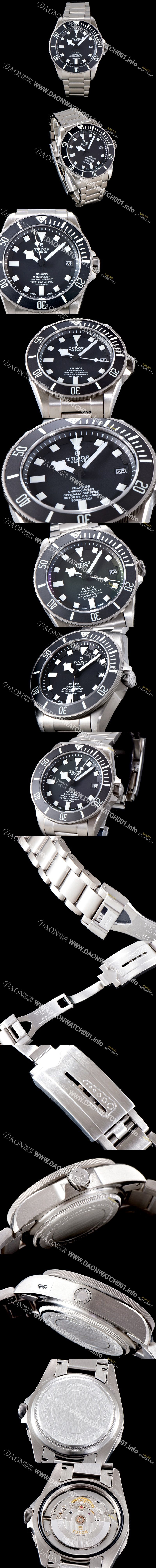 미러급 튜더 남성용 폴라고 블랙 다이얼 오토매틱 무브먼트 TUD4243 Ⅳ