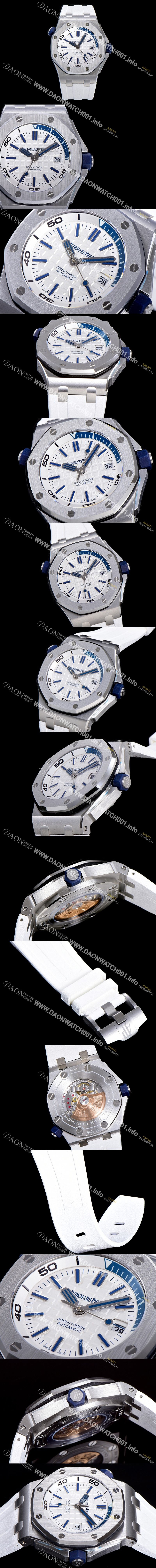 미러급 오데마피게 남성용 옐로 세라믹 다이버!!로얄오크 오프쇼어15710ST.OO.A038CA.01 옐로 와플 다이얼 오토매틱 무브먼트 AUD12239 Ⅳ