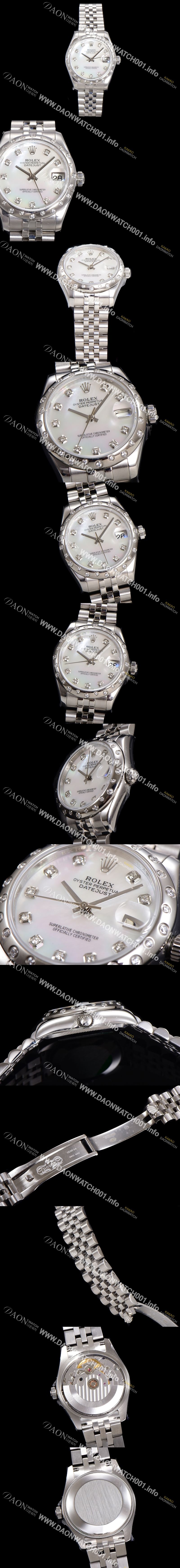 미러급 로렉스 여성용 데이져스트 오이스터 31mm 레이디 오토매틱 하모니 베젤  5열 브레이슬릿 메탈줄 자게다이얼 rol28769 Ⅳ