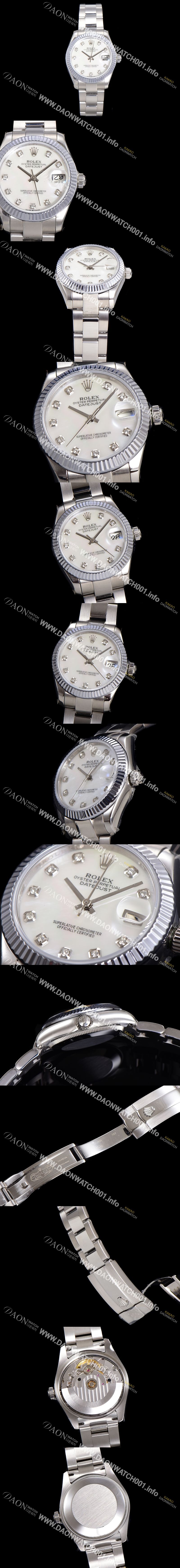 미러급 로렉스 여성용 데이져스트 오이스터 31mm 레이디 오토매틱 3열 브레이슬릿 메탈줄 자게다이얼 rol56387 Ⅳ