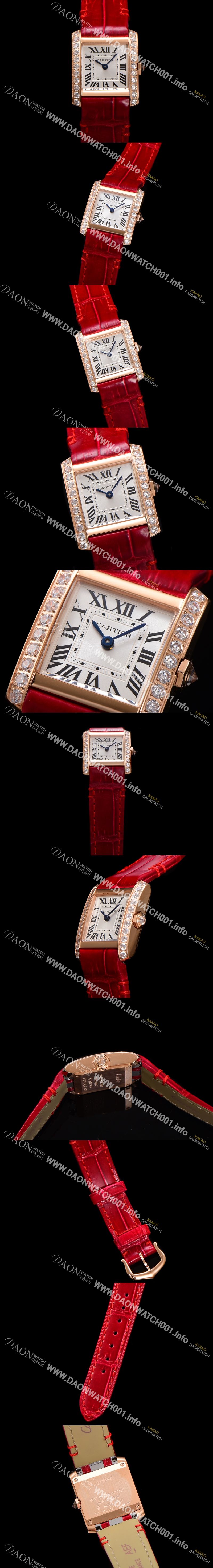 미러급 까르띠에 여성용 탱크 WJTA0049