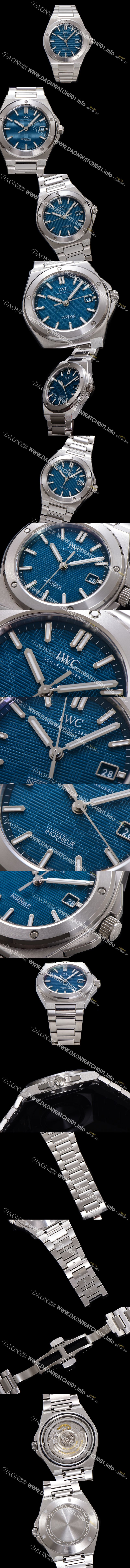 미러급 아이더블유씨 남성용 인제니어 베스트 에디션 IW328907 오토매틱 2892타입 블루 다이얼 iwc4082 Ⅳ