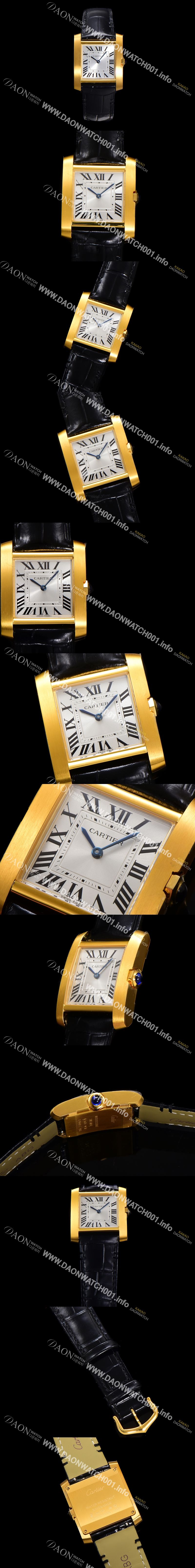 미러급 까르띠에 남성용 탱크 WGTA0113