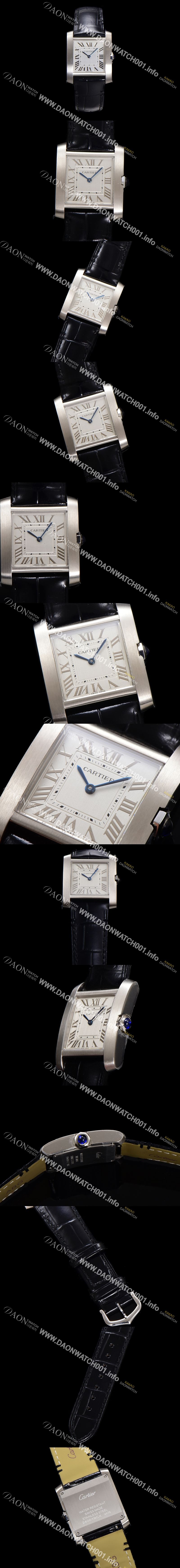 미러급 까르띠에 남성용 탱크 WSTA0074