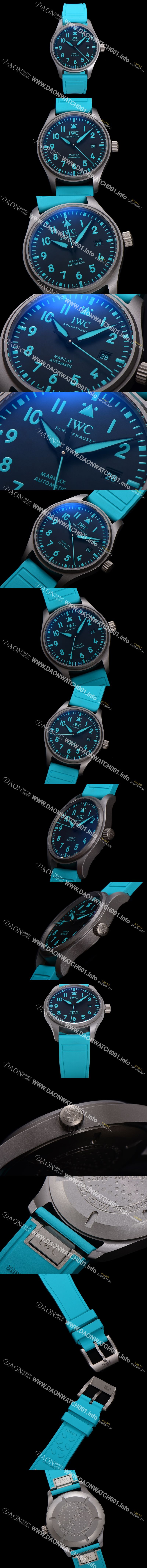 미러급 아이더블유씨 남성용 파일럿 마크 XX AMG Petronas IW328210 오토매틱 9015타입 블랙 다이얼 iwc4090 Ⅳ