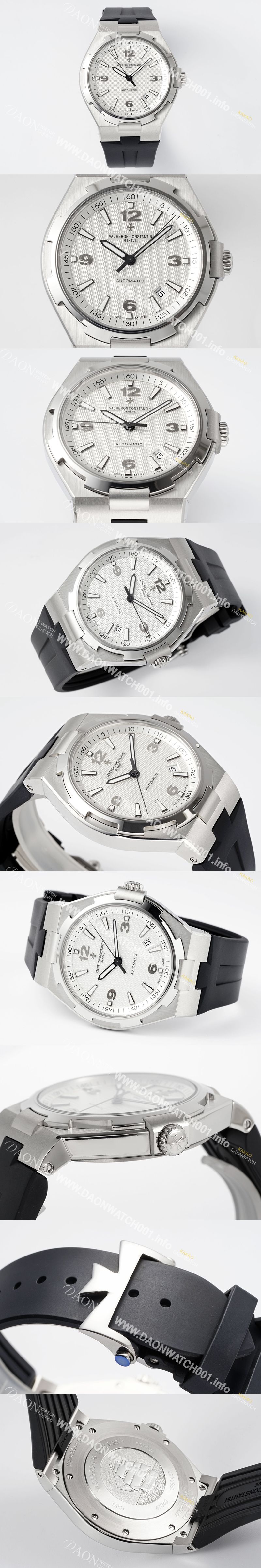 미러급 바쉐런 콘스탄틴 남성용 오버시즈 47040/B01A-9093 오토매틱 Cal.1226 SC 타입 42mm 화이트 다이얼 vac1167 Ⅳ