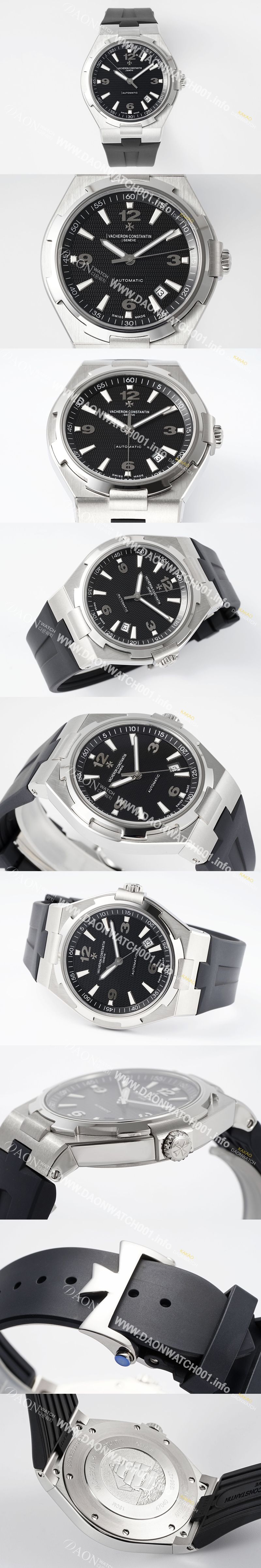 미러급 바쉐런 콘스탄틴 남성용 오버시즈 47040/B01A-9094 오토매틱 Cal.1226 SC 타입 42mm 블랙 다이얼 vac1169 Ⅳ