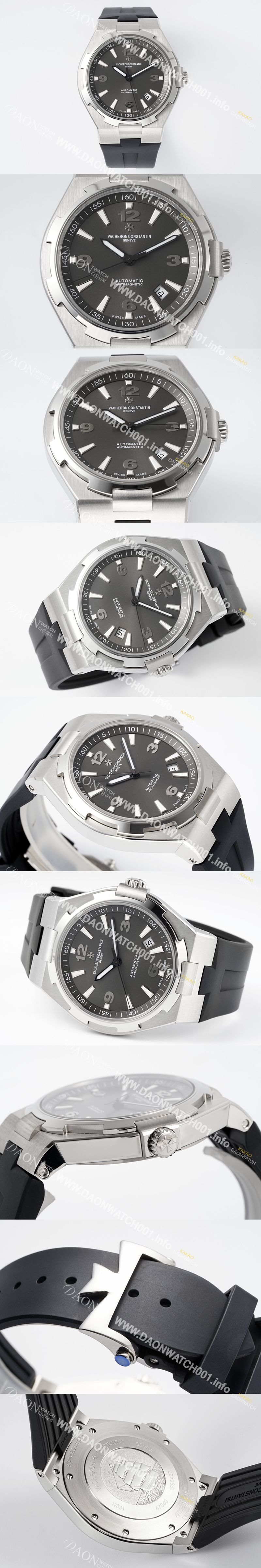 미러급 바쉐런 콘스탄틴 남성용 오버시즈 47040/000W-9500 오토매틱 Cal.1226 SC 타입 42mm 그레이 다이얼 vac1170 Ⅳ