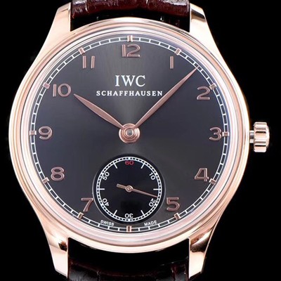 미러급 아이더블유씨 남성용 포르투기즈 최고급버전 IW545406 18k 로즈골드 블랙 다이얼 IWC0200 Ⅳ