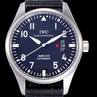 미러급 아이더블유씨남성용 파일럿 마크17 41mm 오토매틱 블랙다이얼 IWC10770 Ⅳ