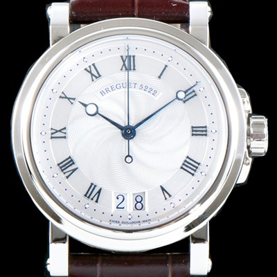 미러급 브레게 남성용 마린 컬렉션 5817ST/12/5V8 빅데이트 UP!! 39MM 화이트 물결무늬 다이얼 Cal.517GG HG 오토매틱 무브먼트 BRG0427 Ⅳ