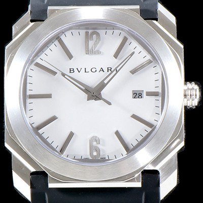 미러급 불가리 남성용 옥토 베스트에디션 화이트 다이얼 오토매틱 무브먼트 BVL4304 Ⅳ