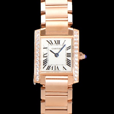 미러급 까르띠에 여성용 탱크 WJTA0022 