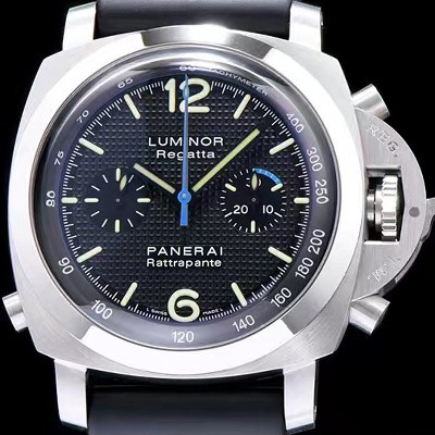 미러급 파네라이 남성용 루미노르 블랙 다이얼 오토매틱 무브먼트 PAN0219 Ⅳ