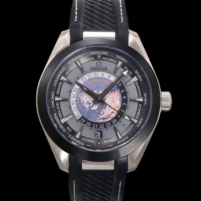 미러급 오메가 남성용 씨마스터 220.92.43.22.99.001 아쿠아테라 150M GMT 월드타이머 43미리 오토매틱 Cal. 8938 타입 우레탄줄 그레이 다이얼 omg20244 Ⅳ