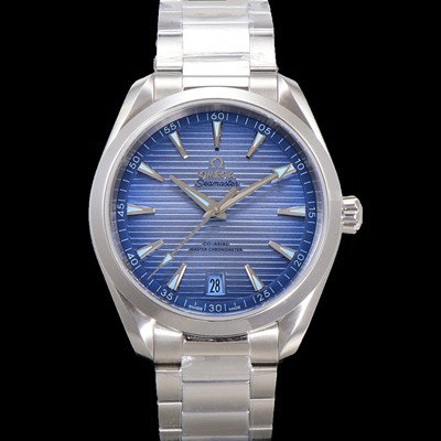 미러급 오메가 남성용 씨마스터 신제품 220.10.41.21.03.005 아쿠아테라 코-액시얼 41mm 오토매틱 Cal.8900 타입 메탈줄 썸머 블루 다이얼 omg20248 Ⅳ