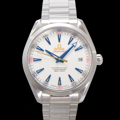 미러급 오메가 남성용 씨마스터 231.10.42.21.02.005 아쿠아테라 150M  라이더 컵 골프 에디션 41.5mm 실버 다이얼 오토매틱 무브먼트 omg20228 Ⅳ