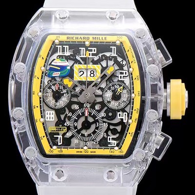 미러급 리차드밀레 남성용 RM011 스켈레톤 다이얼 오토매틱 무브먼트 RIC4215 Ⅳ